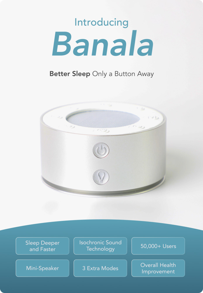 Banala® Sense – BETTER SLEEP – ONLY A BUTTON AWAY.